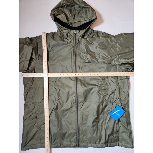 Columbia Glennaker II Sherpa Lined Jacket Men's size 2X Stone Green - Picture 4 of 9